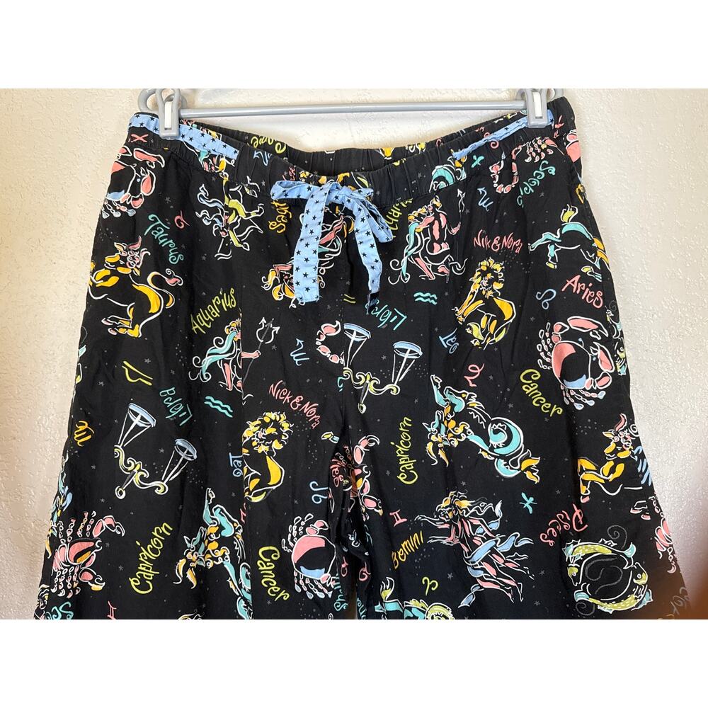 Nick & Nora Astrology Print Pajama Pants Womens XXL Loungewear Comfy Wide Leg - Picture 2 of 6